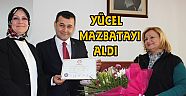 YÜCEL MAZBATAYI ALDI