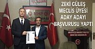 ZEKİ GÜLEŞ MHP’DEN MECLİS ÜYESİ ADAY ADAYI OLDU