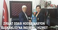 ZİRAAT ODASI KOORDİNASYON BAŞKANLIĞI'NA İNDİRİMLİ HİZMET