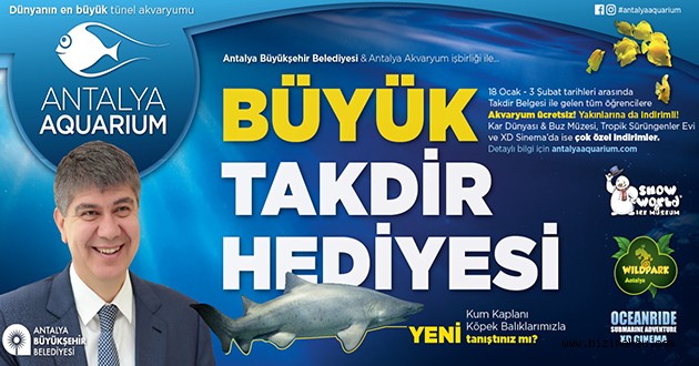 TAKDİR ALANLAR YAŞADI AKVARYUM ÜCRETSİZ