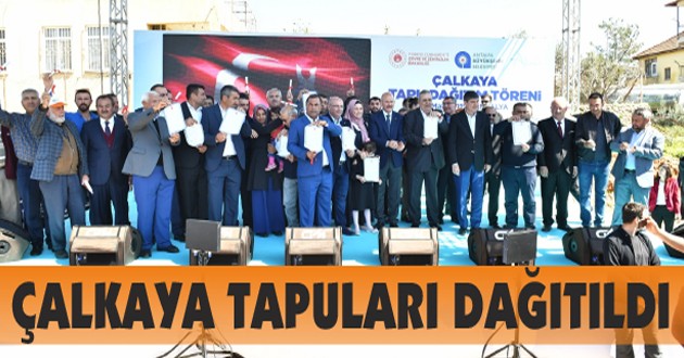 TAPULARI BAKAN SOYLU DAĞITTI