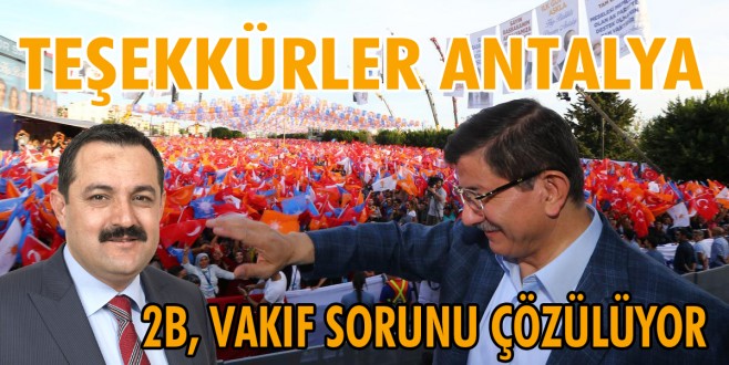 Teşekkürler Antalya