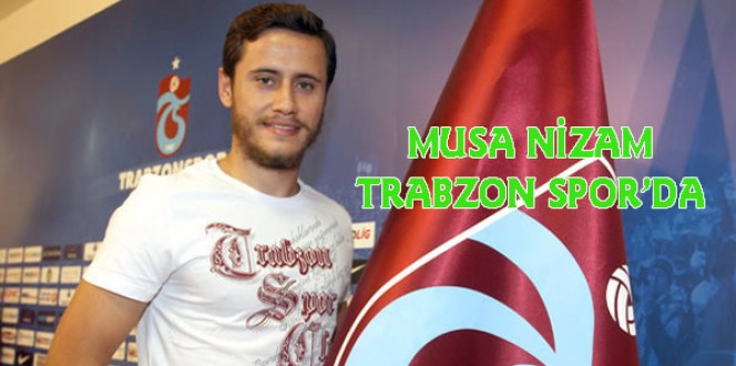 Trabzonspor Musa Nizam ile 4 yıllık sözleşme imzaladı