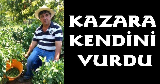 Tüfeğiyle Kazara Kendi Vurdu