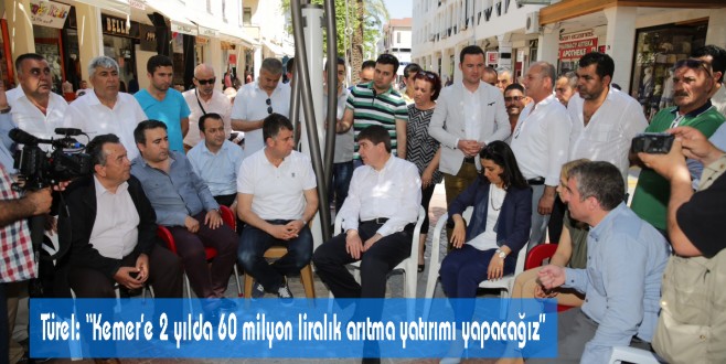 Türel: “Kemer yat turizminin merkezi olacak”