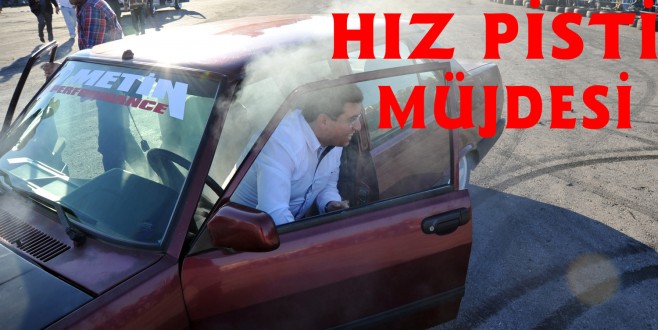 Tütüncü’den gençlere ‘Hız Pisti’ müjdesi