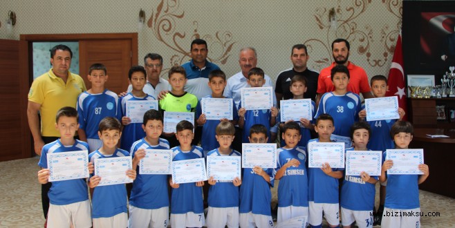 U 11 FUTBOL TAKIMI ANTALYA 2. Sİ OLDU