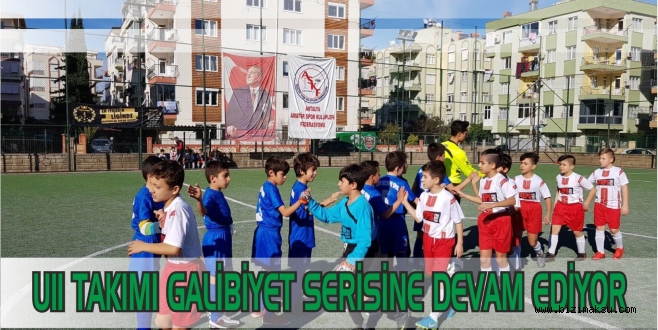 U11 TAKIMI GALİBİYET SERİSİNE DEVAM EDİYOR