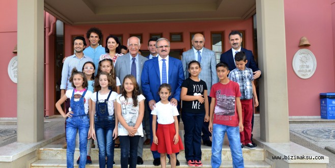 VALİ KARALOĞLU TEGV EĞİTİM PARKI VE AKMED KALEİÇİ MÜZESİNDE İNCELEMELERDE BULUNDU