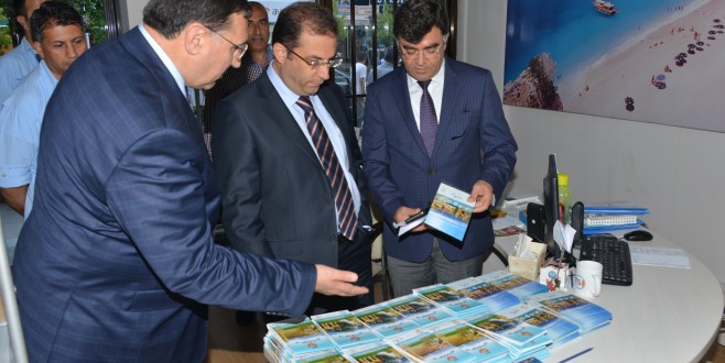 Vali Türker'den İl Kültür ve Turizm Müdürlüğü'ne Çalışma Ziyareti