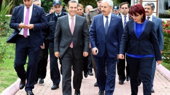 Vali Türker Domatexpo Fuarında