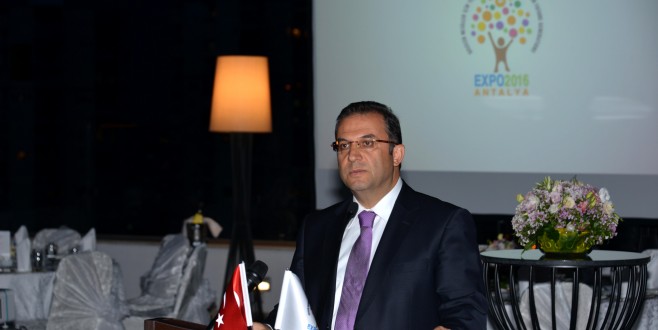 Vali Türker Expo 2016 Antalya Tanıtım Toplantısında