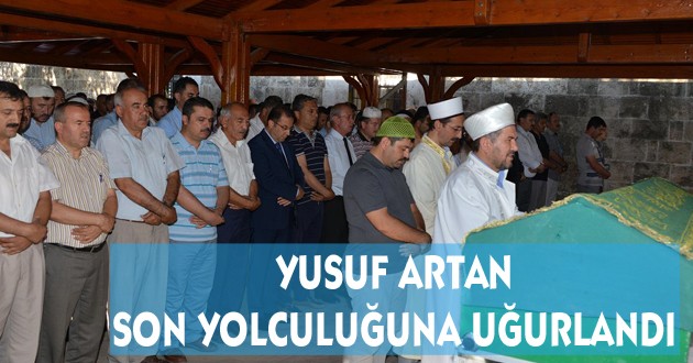 Vali Türker Yusuf Artan’ın Cenaze Namazına Katıldı