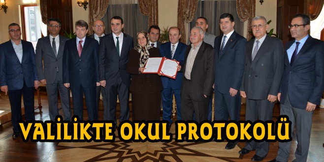 VALİLİKTE OKUL PROTOKOLÜ
