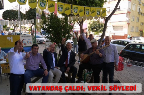 VATANDAŞ ÇALDI; VEKİL SÖYLEDİ…