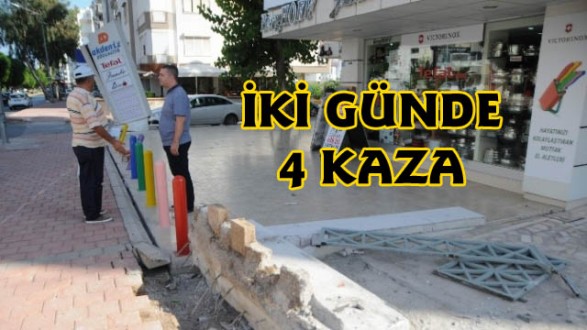 Virajlı Yolda İki Günde Dört Kaza