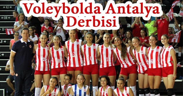 Voleybolda Antalya Derbisi