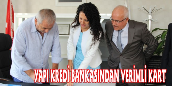 YAPI KREDİ BANKASINDAN ÇİFTÇİYE “VERİLİMLİ KART”