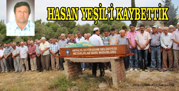 Yeşil ailesinin acı günü