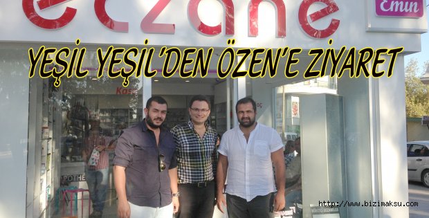 YEŞİL YEŞİL’DEN ÖZEN’E ZİYARET