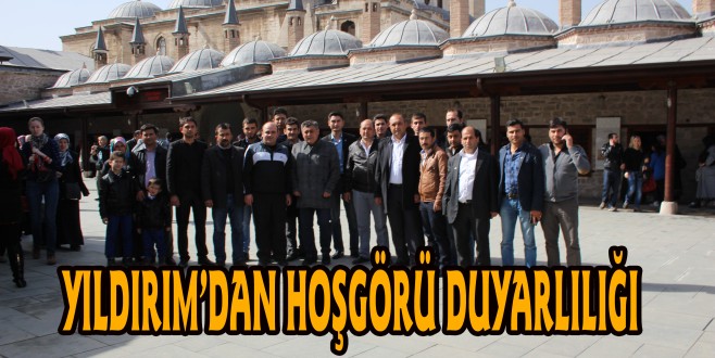 YILDIRIM’DAN HOŞGÖRÜ DUYARLILIĞI