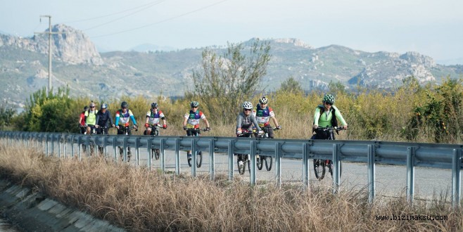 YOLDAŞLAR PEDAL ASPENDO TURU YAPTI