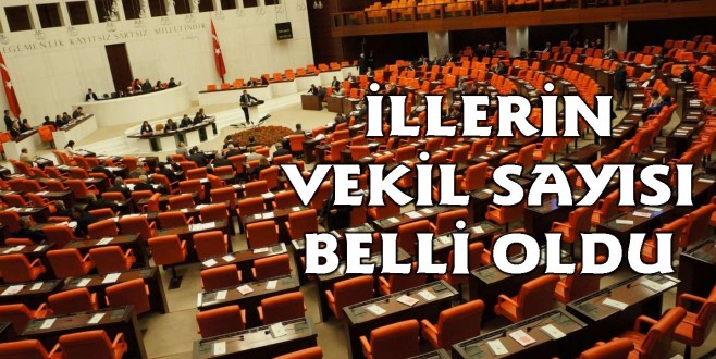 Ysk İllerin Milletvekili Sayılarını Belirledi