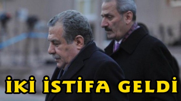 Zafer Çağlayan ve Muammer Güler istifa etti