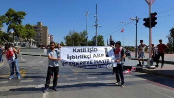 Zincirli Kobani Eylemine Takipsizlik