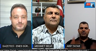 Canlı Yayın Konuklarımız Mehmet Selvi ve Arif Tatar