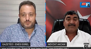 Canlı Yayın Konumuğumuz Nevzat Akcan